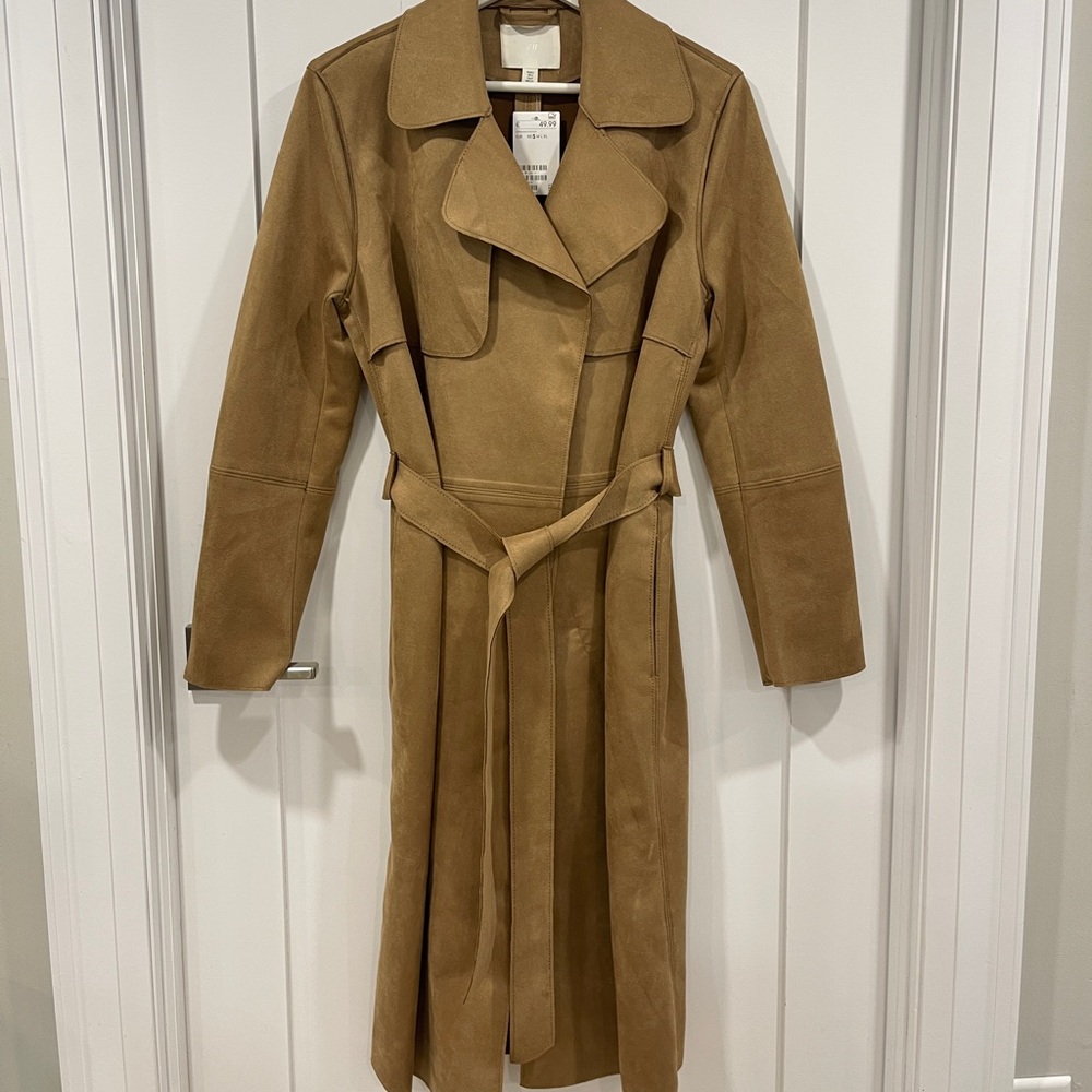 H&M Classic Camel Trench Coat